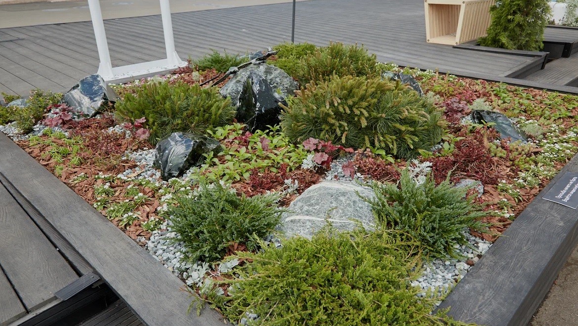 Stone flower. Sverdlovsk region