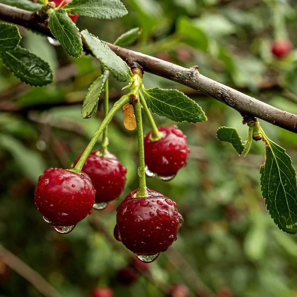 Cherry tree. Vladimir region