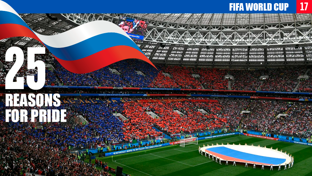 25 reasons for pride: FIFA World Cup — how Russia welcomed the world