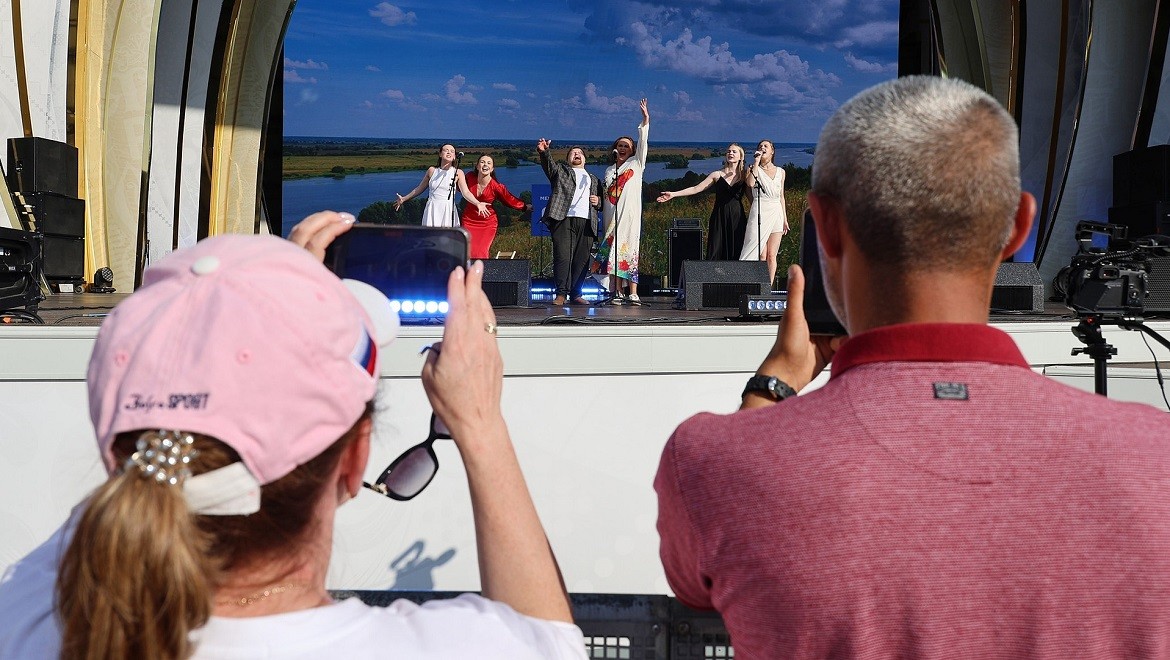 "Sounds of the Motherland" concert was held at the RUSSIA EXPO