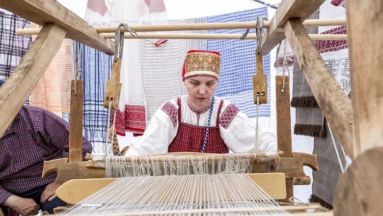 Ancient weaving techniques will be presented by Kurgan at the RUSSIA EXPO