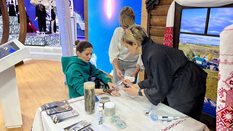 The week of Arctic residents commenced at the stand of the Arkhangelsk region at the RUSSIA EXPO
