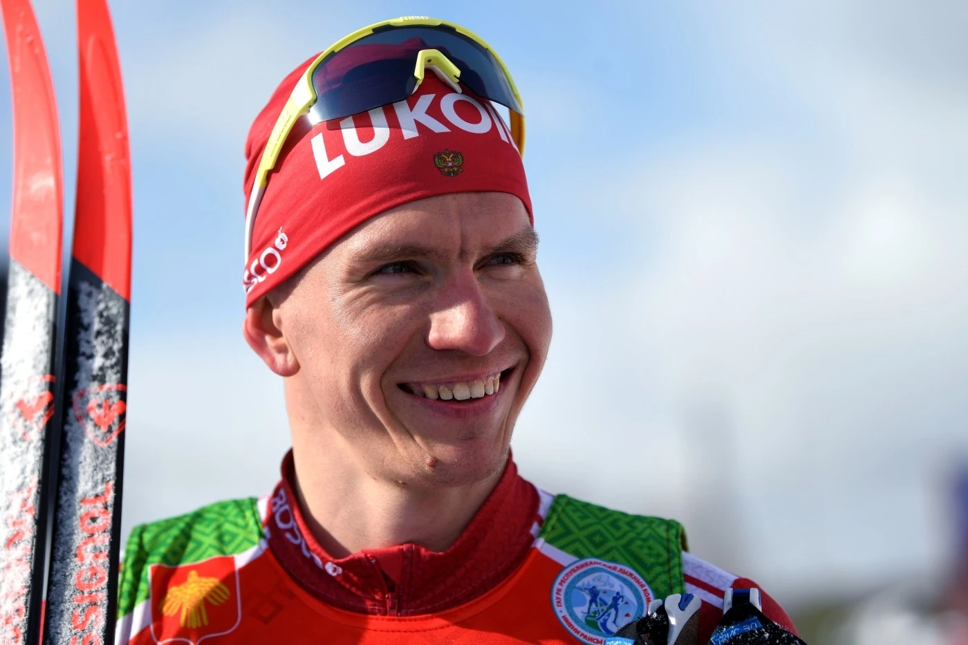Olympic champion ALexander Bolshunov invites everyone to the RUSSIA EXPO