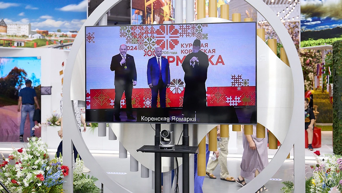 Natalia Virtuozova took part in the opening ceremony of the Kursk Korenskaya Fair — 2024