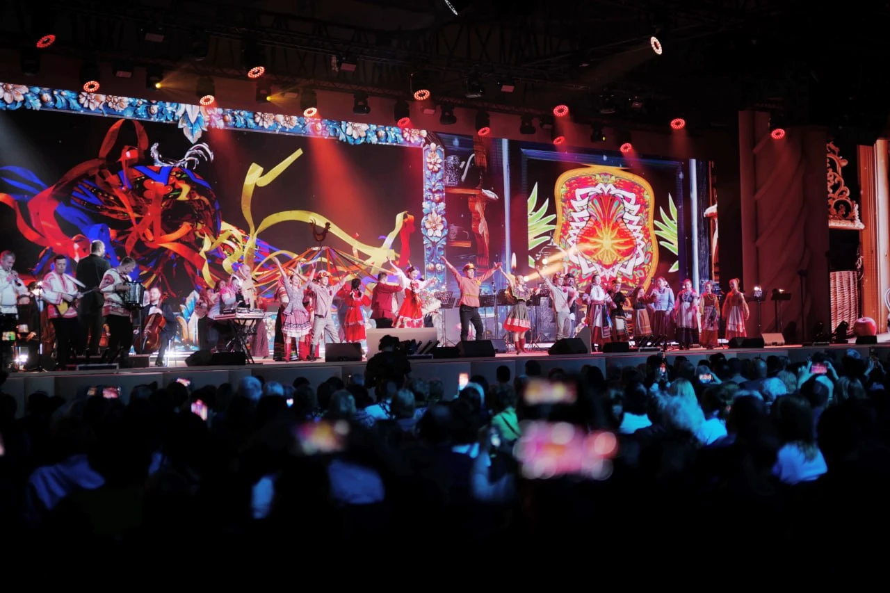 Multi-genre concert "Maslenitsa. Time of Traditions" was held at the National Centre RUSSIA