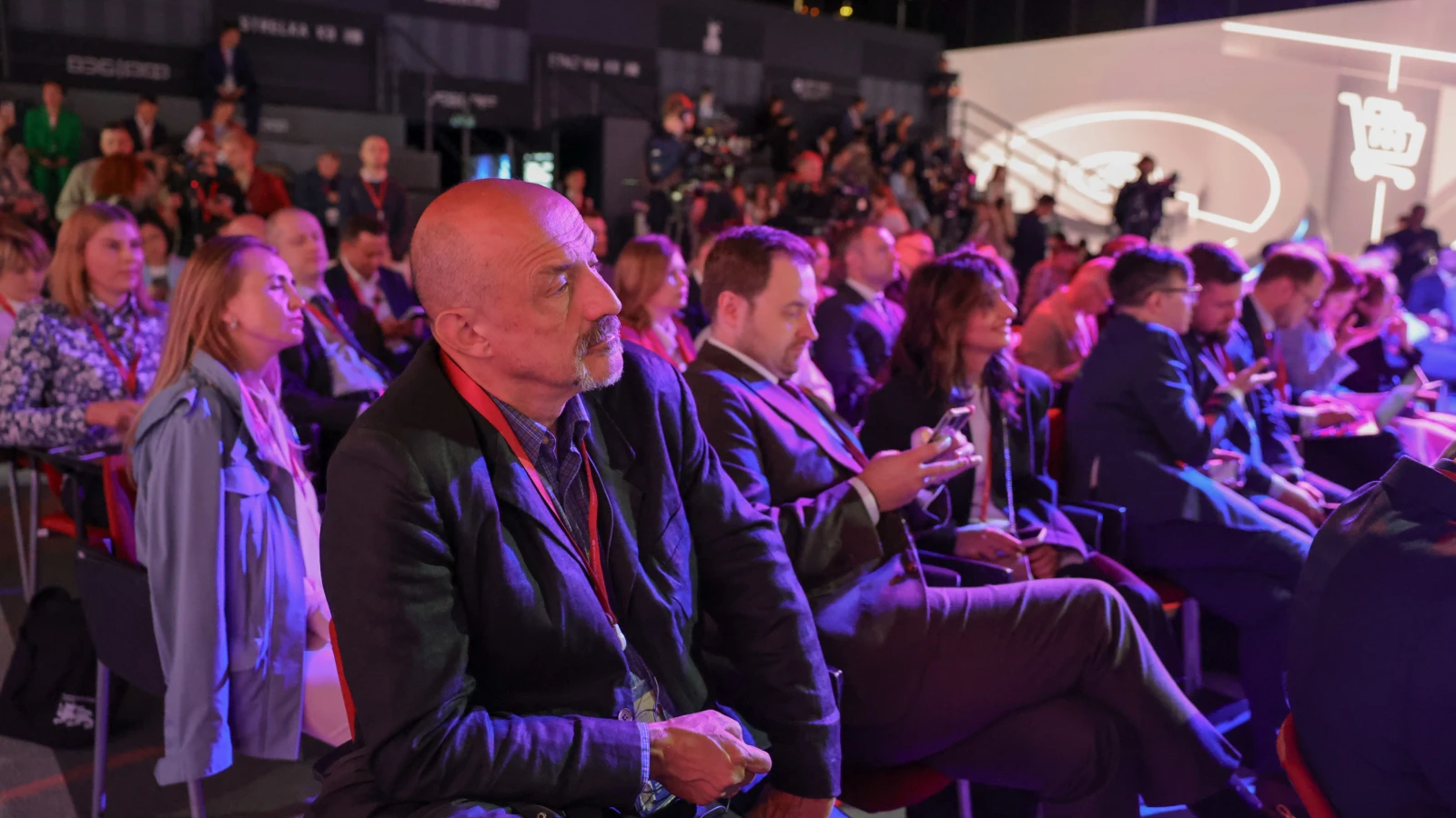 The Italian science fiction writer Roberto Quaglia takes part in SPIEF'25