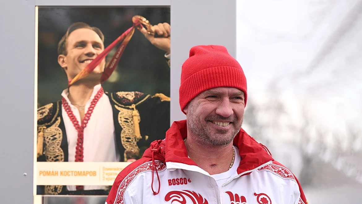 Premiere of the movie "Roman Kostomarov: Born Twice" at the RUSSIA EXPO