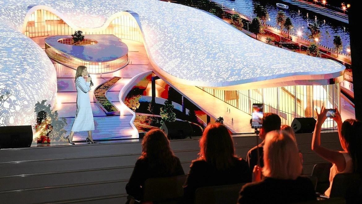 Natalia Virtuozova presented the project of the Russia National Centre