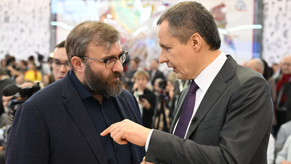 Mikhail Porechenkov and famous athletes attended the Belgorod Region Day at the RUSSIA EXPO