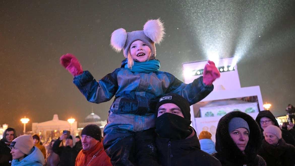 Kupava Folk, Razgulyai and Slavitsa: Concert on the Main Stage of VDNH on January 11
