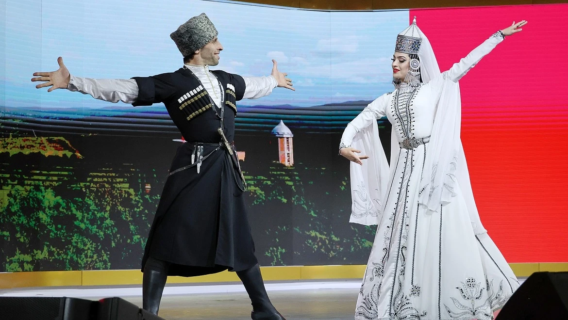 Exposition guests chose the best lezginka performers