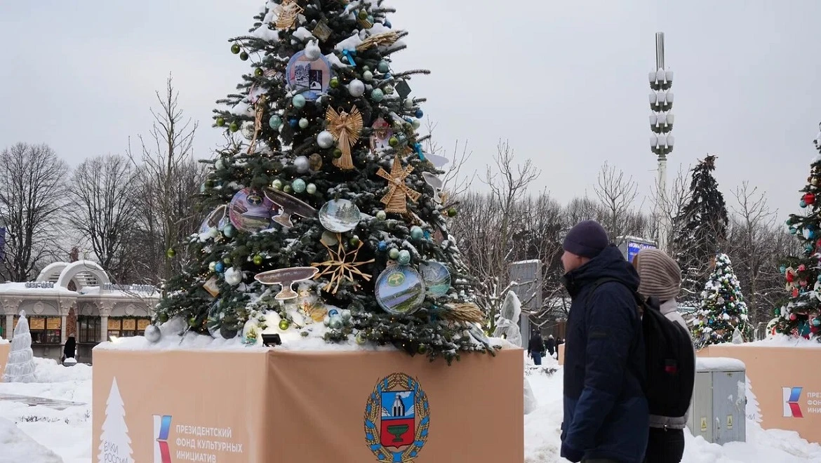 New Year tree of the Altai region: marvelous landscapes and bouquets of cereals