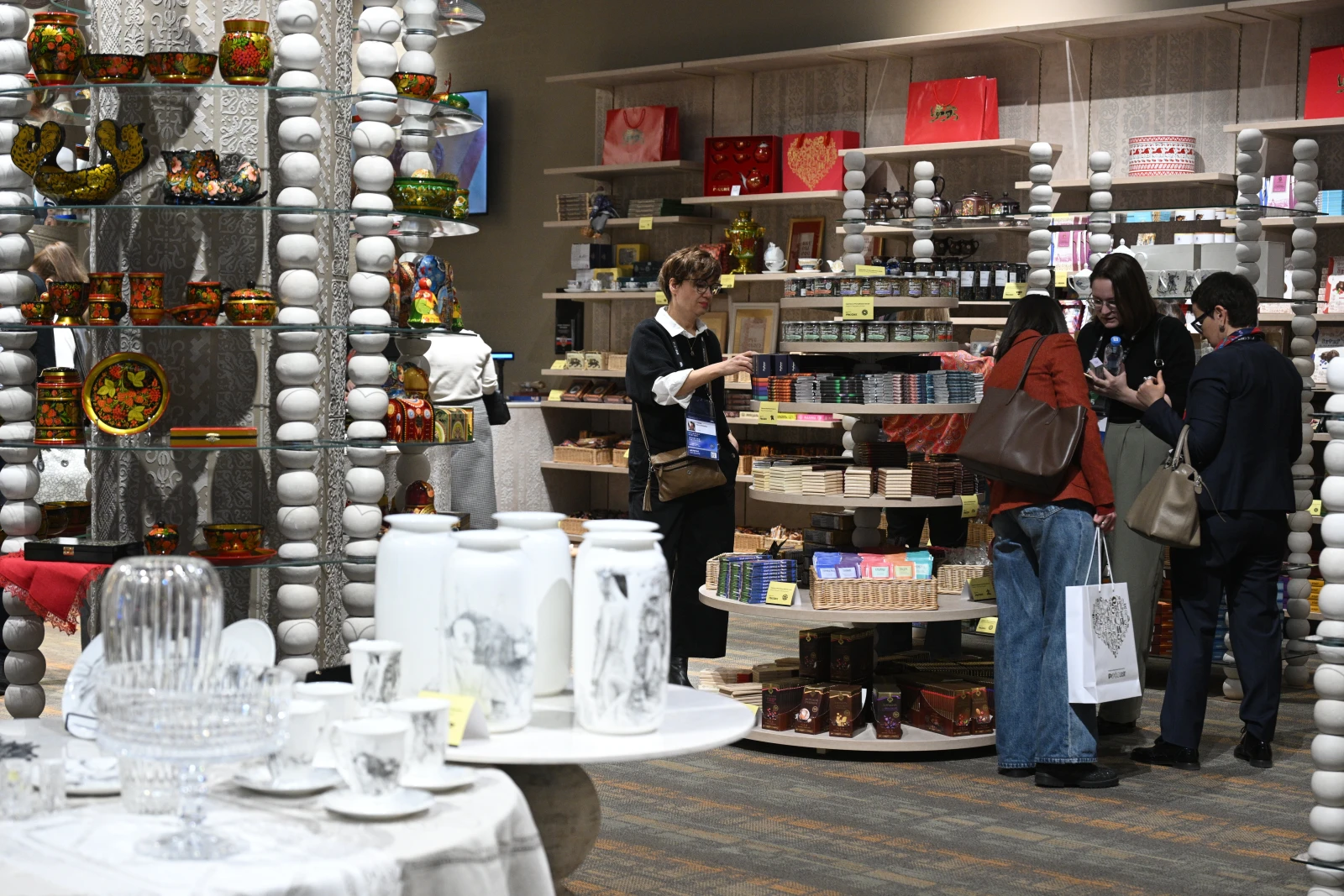 Unique dolls of fairy tale characters are featured at the National Centre RUSSIA’s Department Store