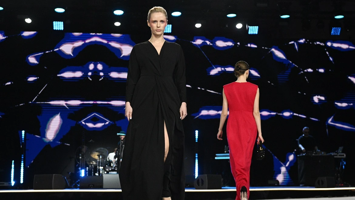 The Moscow Fashion Week gala show was held at the RUSSIA EXPO
