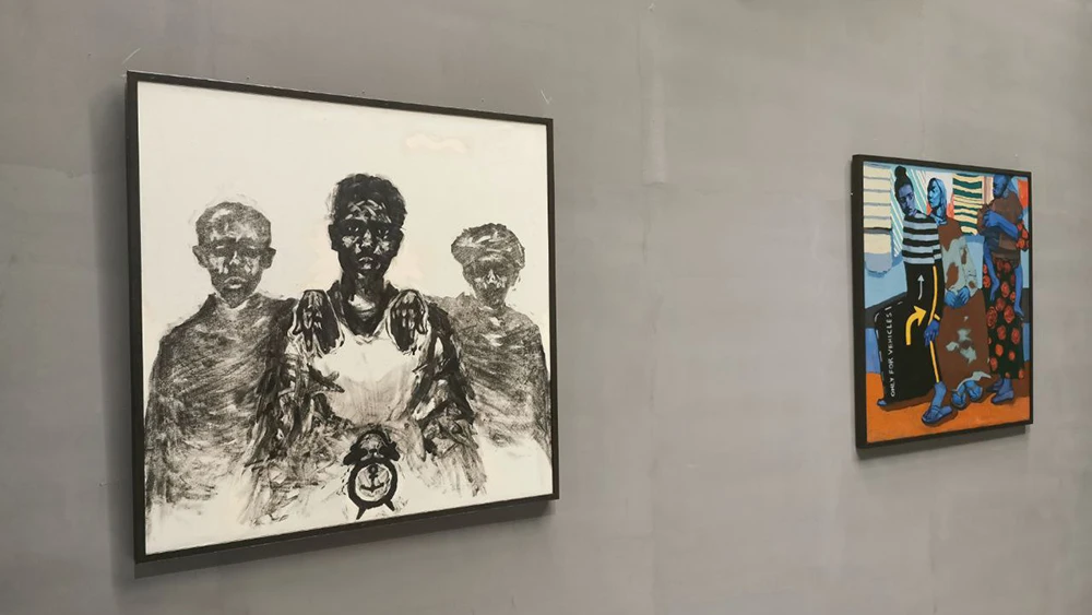 "Temporary Pause" and "Dialogue 2": original African works at the «Legacy for the Future» exposition