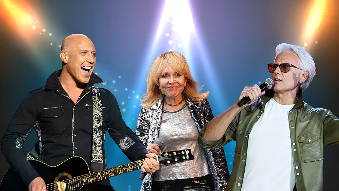 Olga Kormukhina, Alexander Marshal and Denis Maidanov - concert on January 23 at the RUSSIA EXPO
