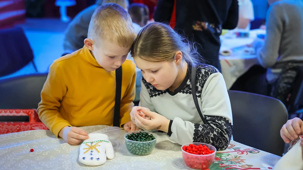 Creativity and self-expression: how the New Year workshops went at the National Centre RUSSIA