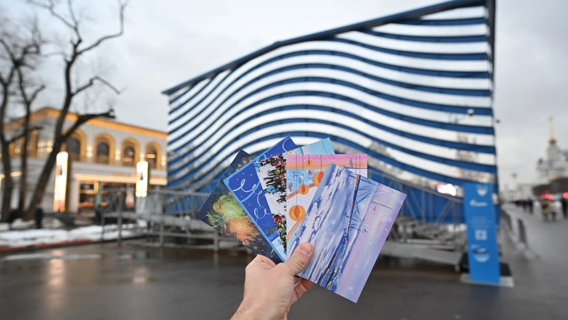 Holiday cards with the atmosphere of St. Petersburg: New Year mail at the RUSSIA EXPO