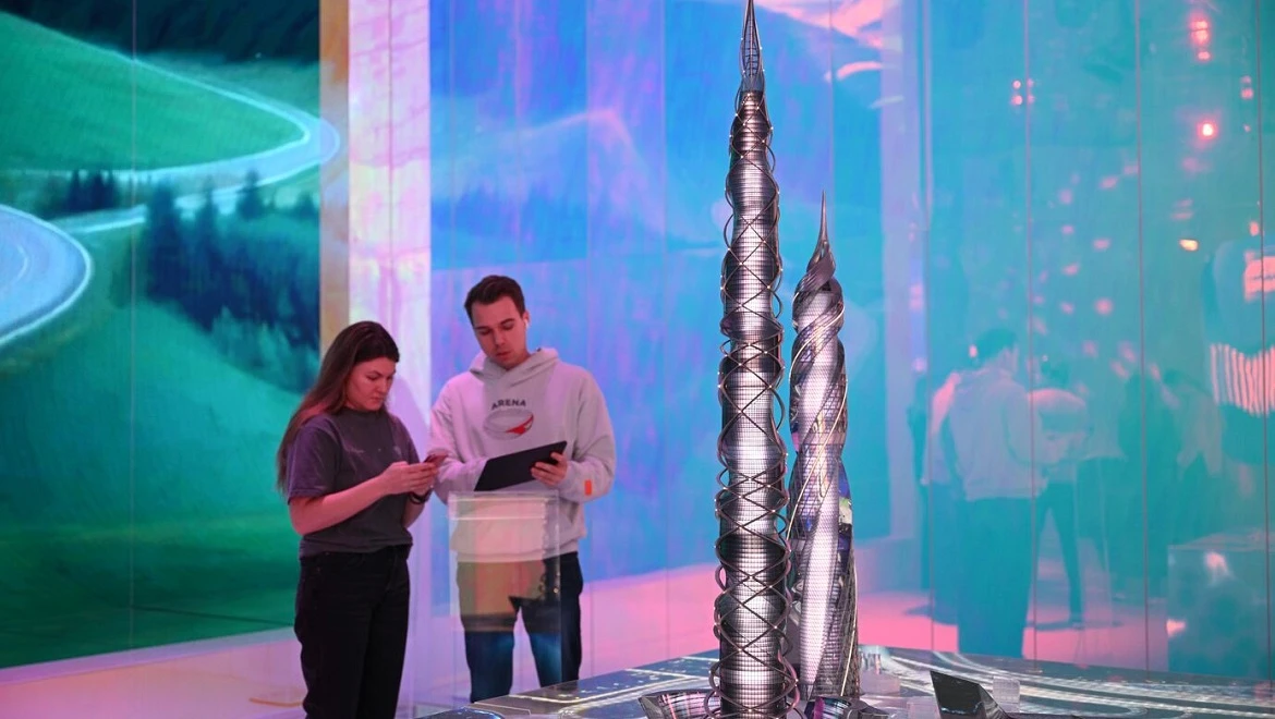Gazprom pavilion was opened at the International RUSSIA EXPO