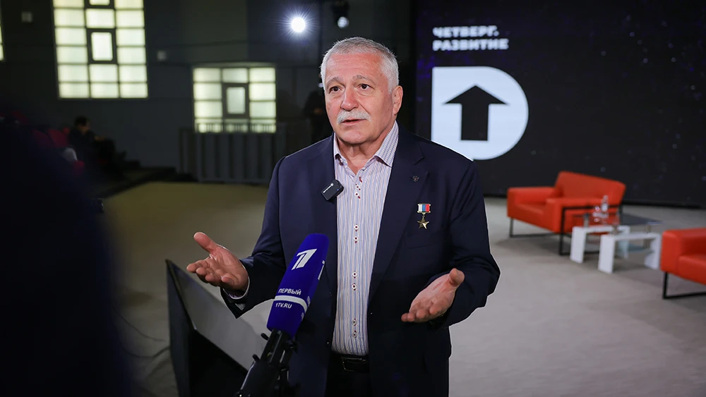 "We all wanted to be Gagarins": cosmonaut Fyodor Yurchikhin visited the National Centre RUSSIA