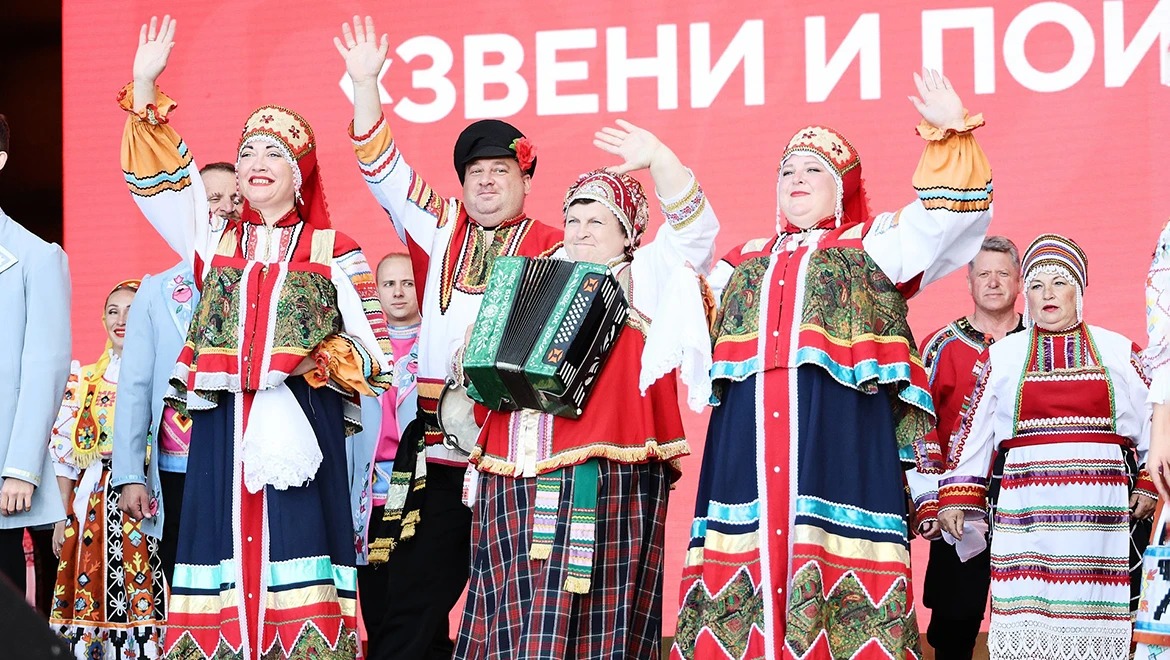 Tournament of the best ditty singers of the Central Black Earth region was held at the Exposition