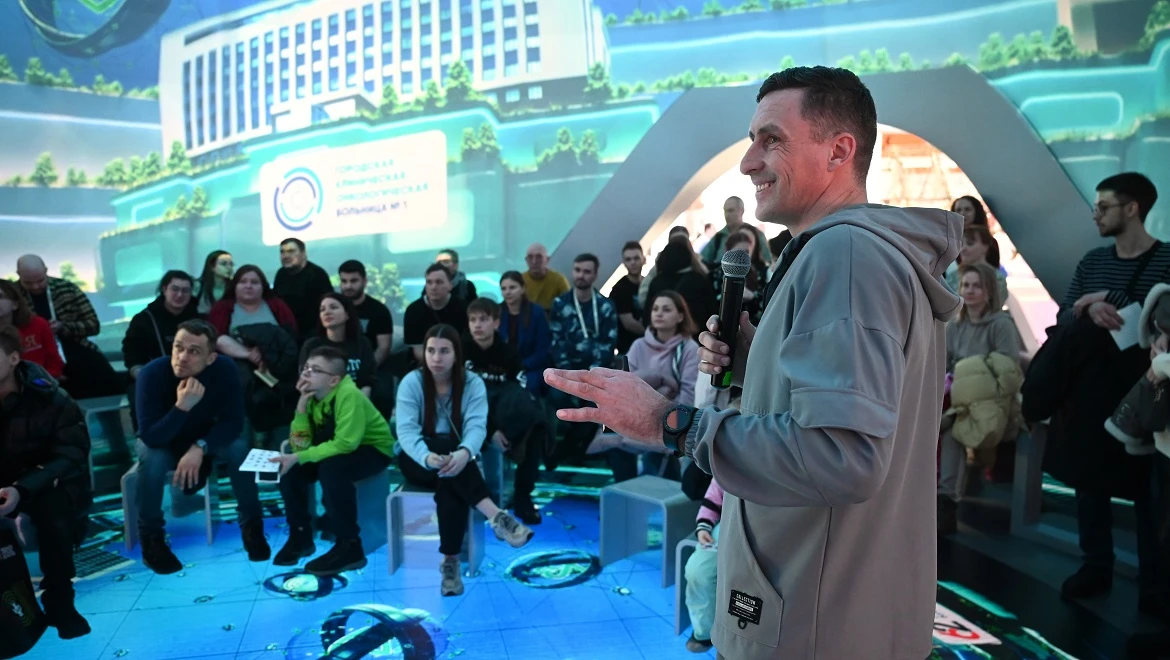 A lesson in courage: the first marathon cyberathlete spoke to the guests of the RUSSIA EXPO
