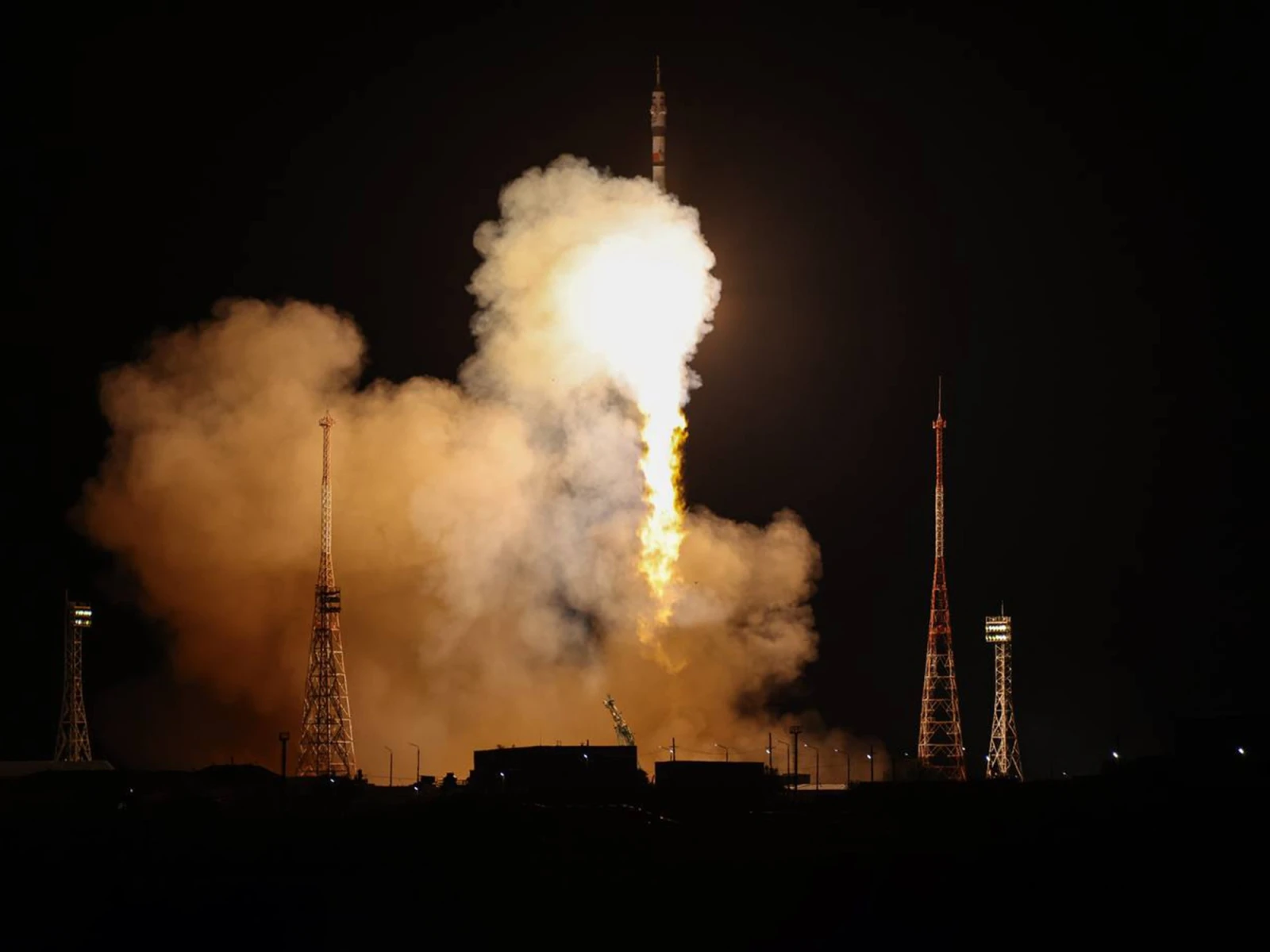 A rocket with the logo of the International RUSSIA EXPO was launched from Baikonur