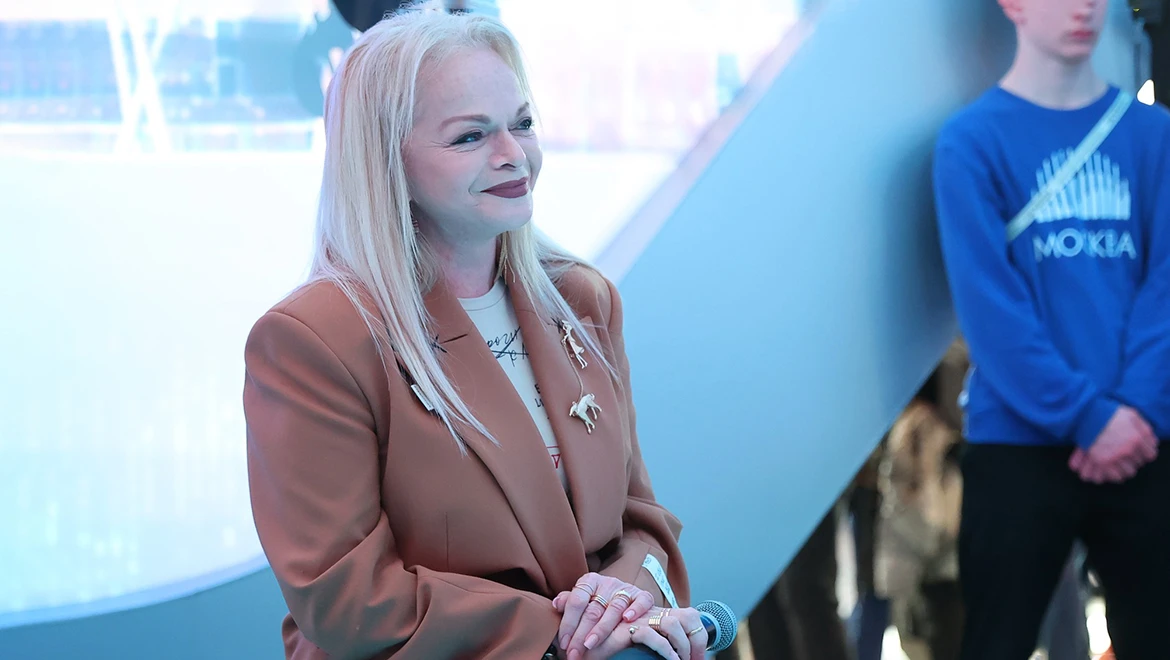Larisa Dolina at the RUSSIA EXPO: "Jazz music brought me up as a musician"