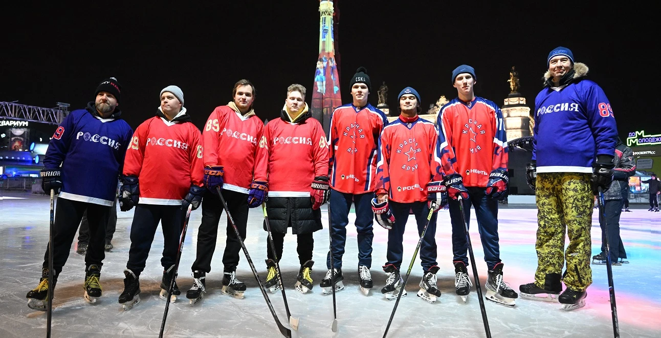 Hockey uniforms in honor of the RUSSIA EXPO were unveiled in Moscow