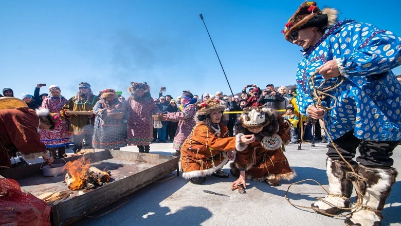 Dolgan and Evenk weddings in ethnic style will be held at the International RUSSIA EXPO