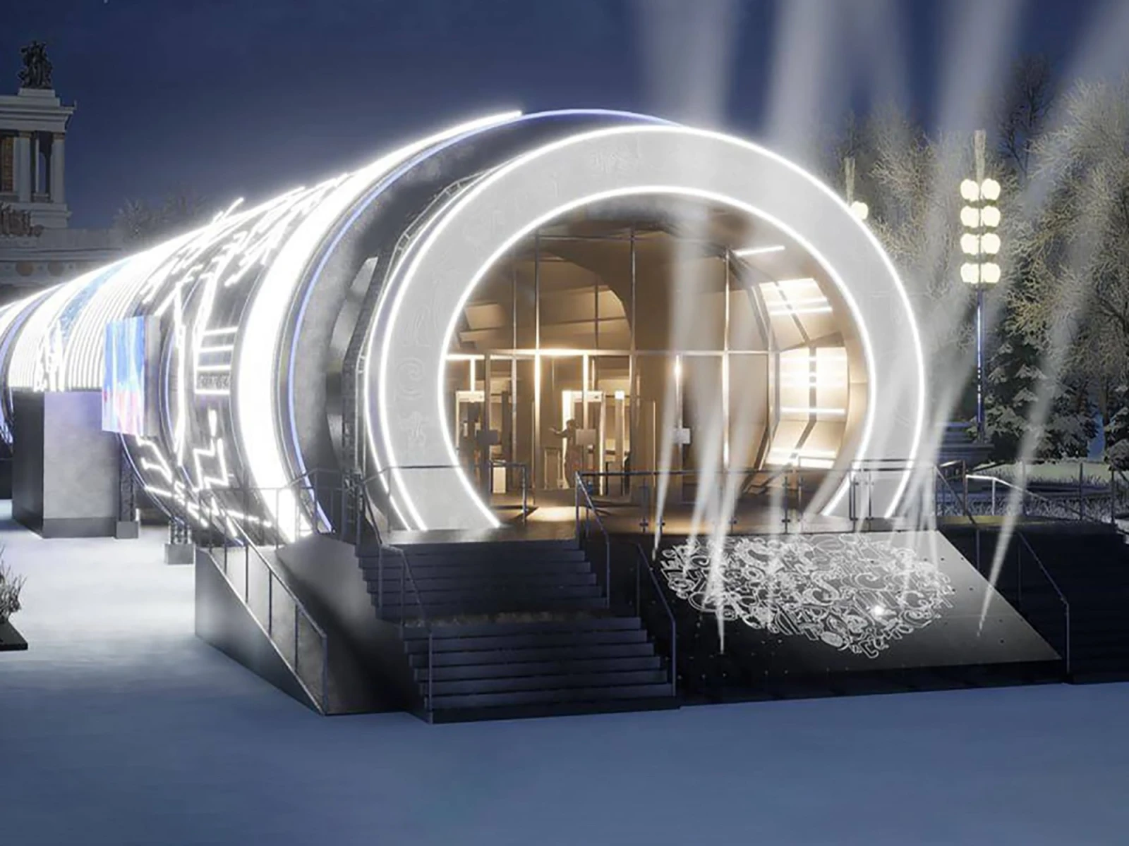 Gallery of Russia’s Achievements will be built in the shape of a "collider"