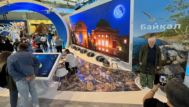 The Irkutsk region's exposition stand at the RUSSIA EXPO has been updated
