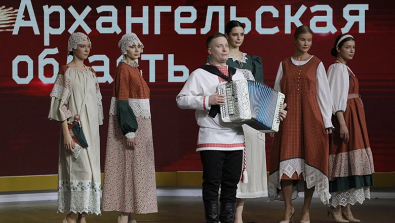 Accordion players of the Arkhangelsk region presented the best tunes of the northern accordion at the RUSSIA EXPO