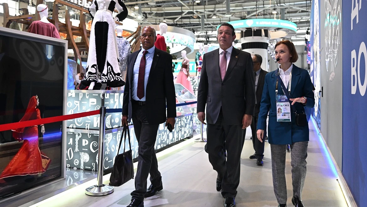 Representatives of the BRICS countries visited the RUSSIA EXPO