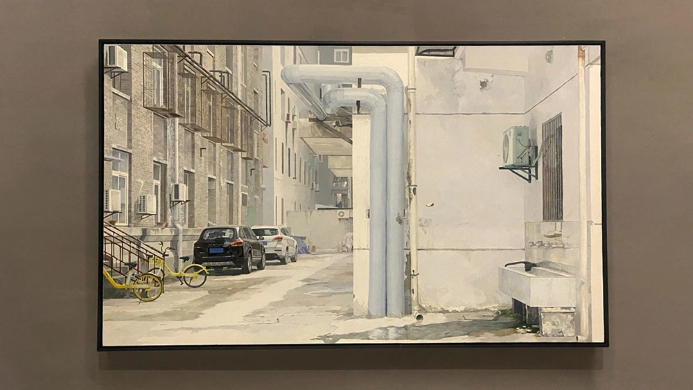 The beauty of everyday life: the painting "White Landscape" at the exposition "Legacy for the Future"