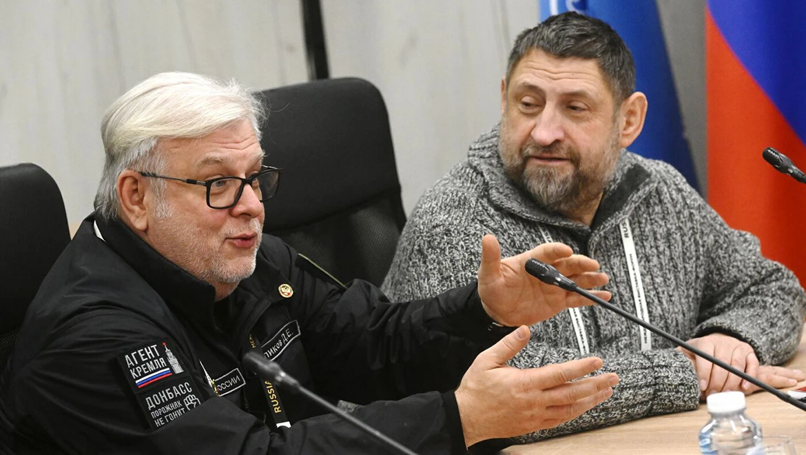 Legendary war correspondents spoke about their work in Donbass: roundtable discussion at the RUSSIA EXPO