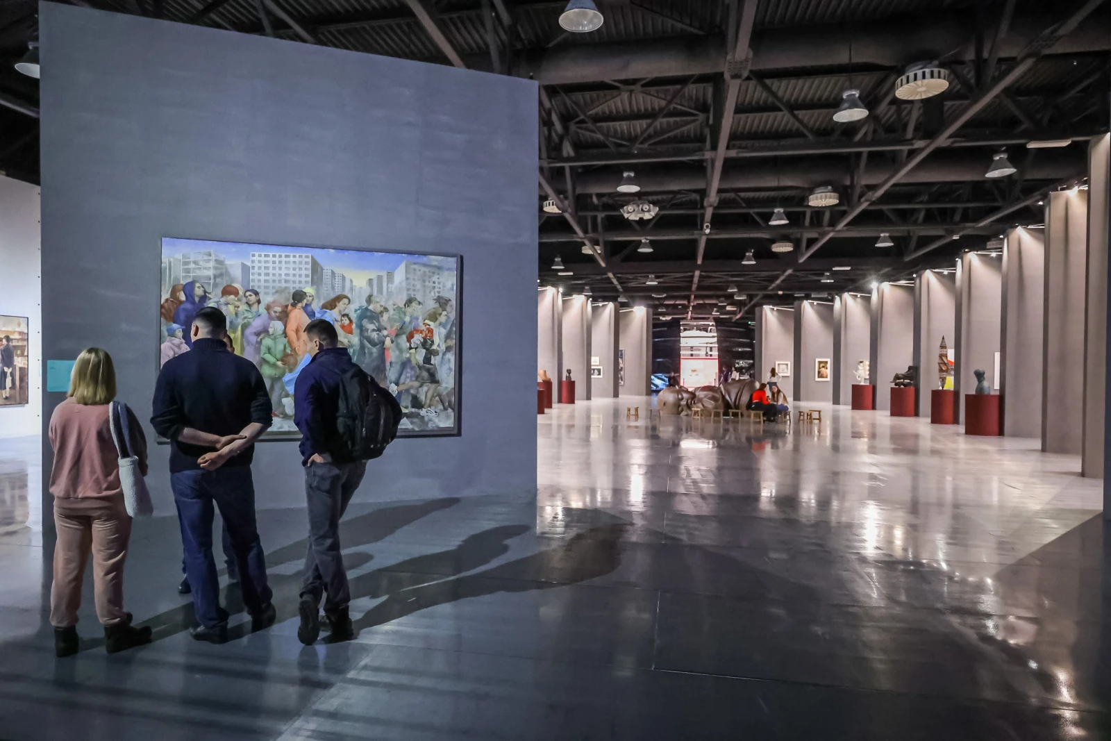Inspiring reflection: the lithograph "History. Peace" at the "Legacy for the Future" exposition