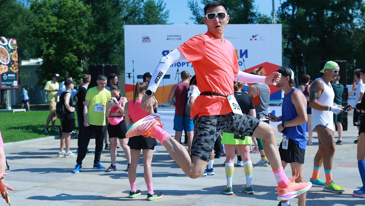 "Bright People" race was held at the RUSSIA EXPO