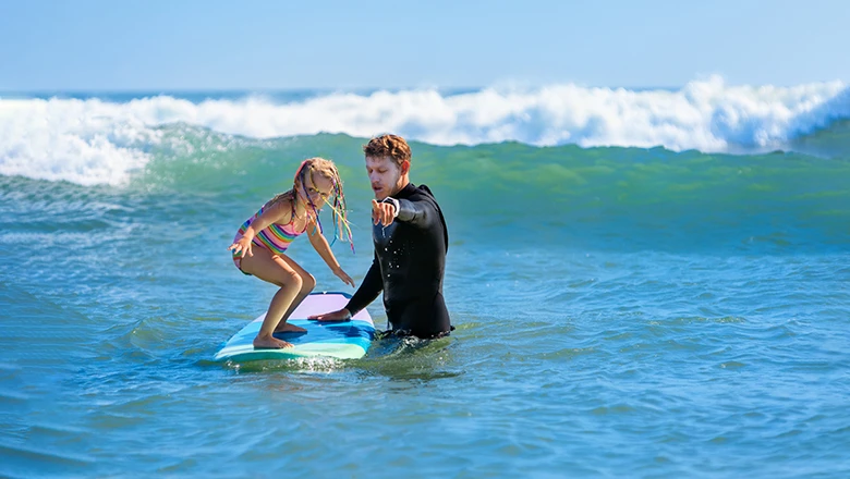Children’s surfing school in Kamchatka presented on the portal "Achievements.RF"