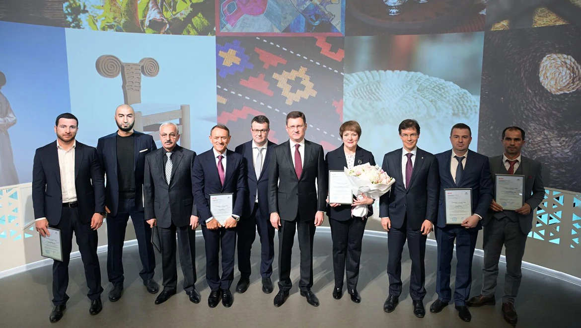 Products of the Caucasus: Alexander Novak presented the first certificates to the program participants