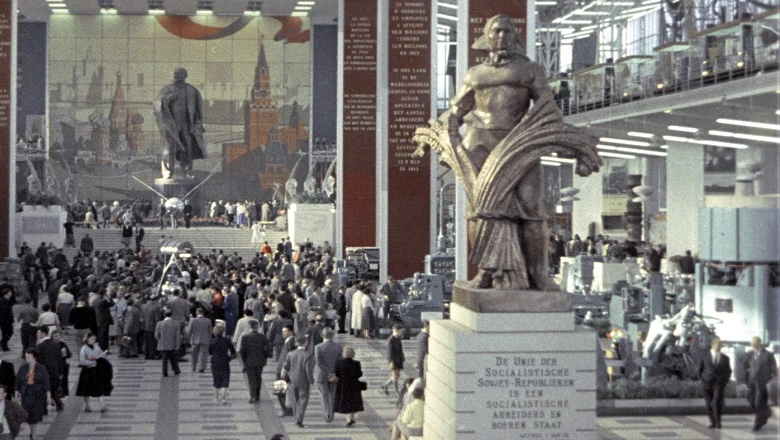65 years ago the USSR participated in the World Expo for the first time after the Great Patriotic War