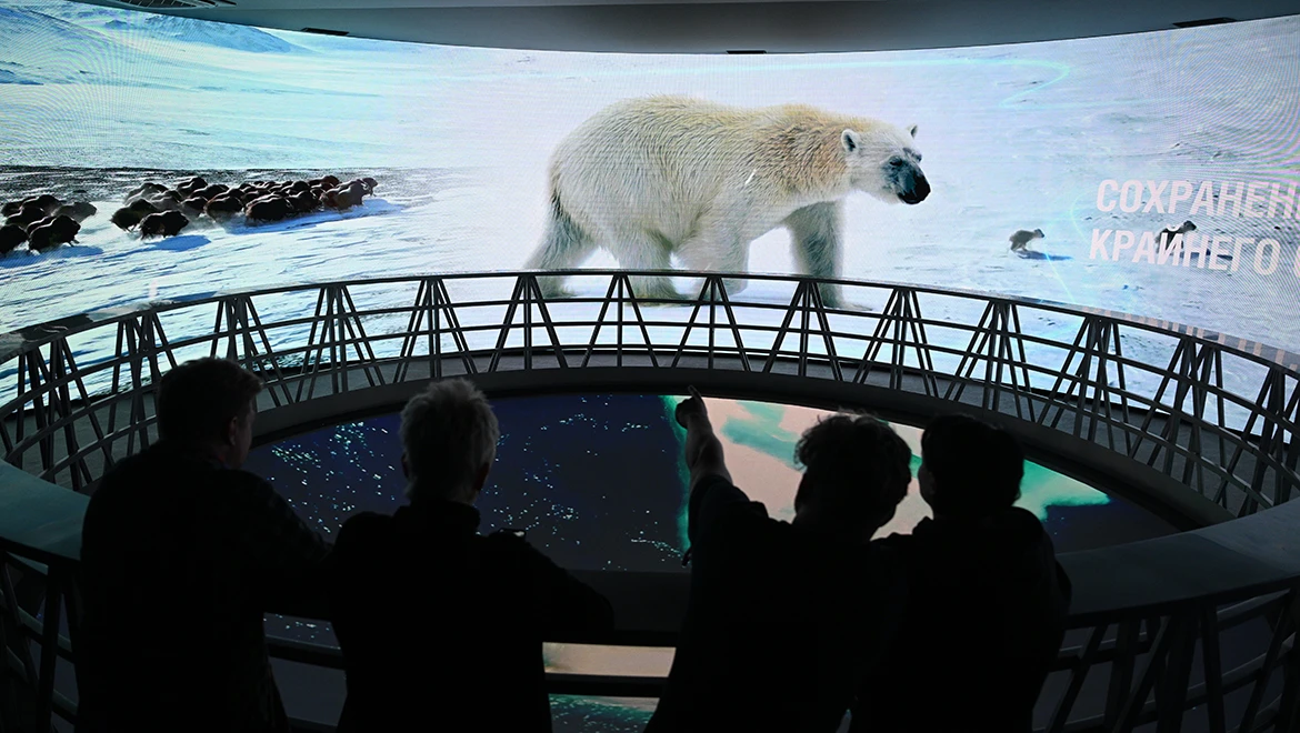 Gazprom pavilion will open at 15.00 on January 4