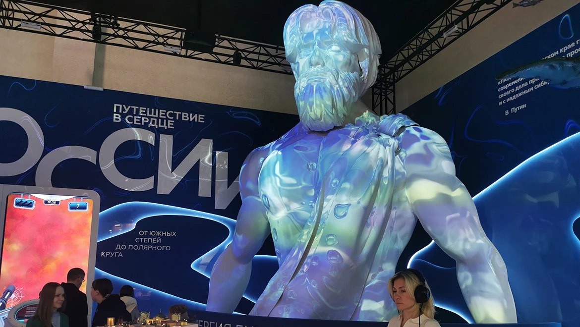 Putorana Plateau and the unique Yenisei sculpture: Krasnoyarsk region at the RUSSIA EXPO