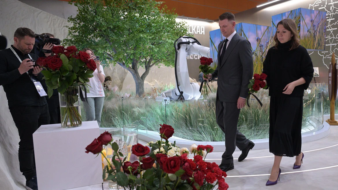 A campaign in support of residents of the Belgorod region was held at the RUSSIA EXPO