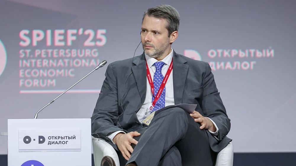 "Fintech will open up new opportunities": Thiago Rudiger spoke at the SPIEF as part of a session organized by the National Centre RUSSIA