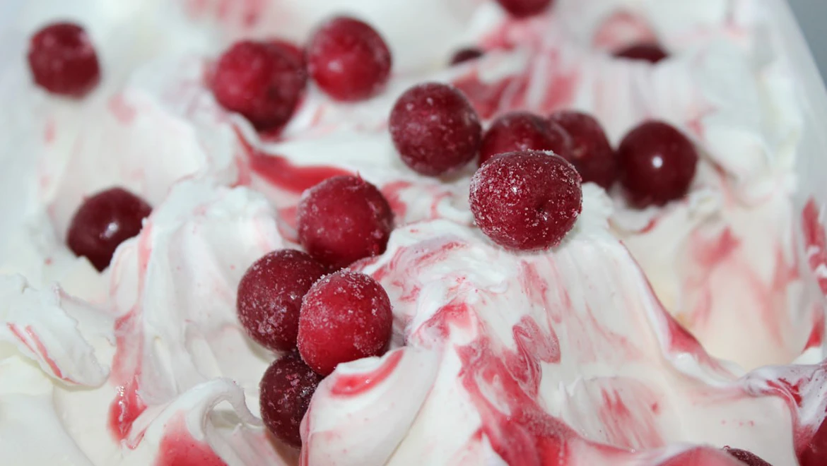 Spicy Tête de Moine, berry ice cream and nut desserts at the Farmers Fair