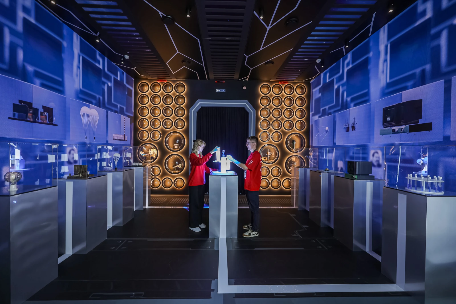 Works of young inventors at the National Centre RUSSIA teach to dream and create from childhood