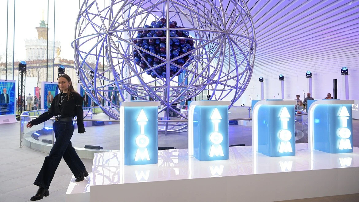 Part of the expositions at the RUSSIA EXPO temporarily closed