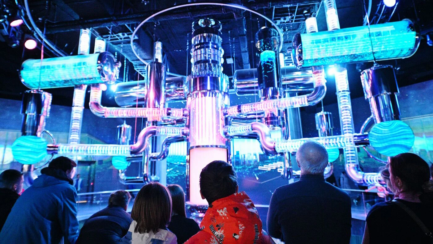 THE ATOM PAVILION WILL OPEN ON JANUARY 5 AT 15:00