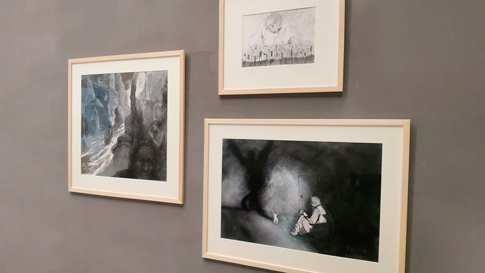 Loneliness and illusions: the stories told by Rafael Betesh's paintings at the "Legacy for the Future" exposition